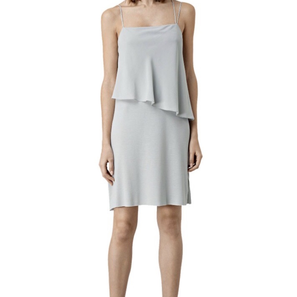 Allsaints Mira silk dress UK 6 / US 2 / EU 34